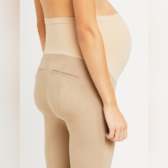MOTHERHOOD MATERNITY The Maia Skinny Ankle Maternity Khaki Pants Size - Picture 4 of 9